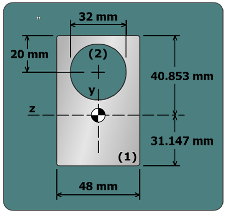 Extruded aluminum beam