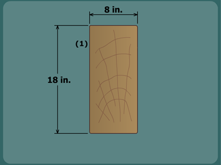 Timber beam reinforced with CFRP