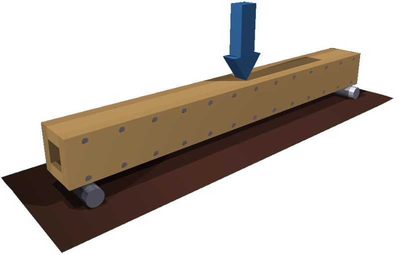 Nailing two box beams