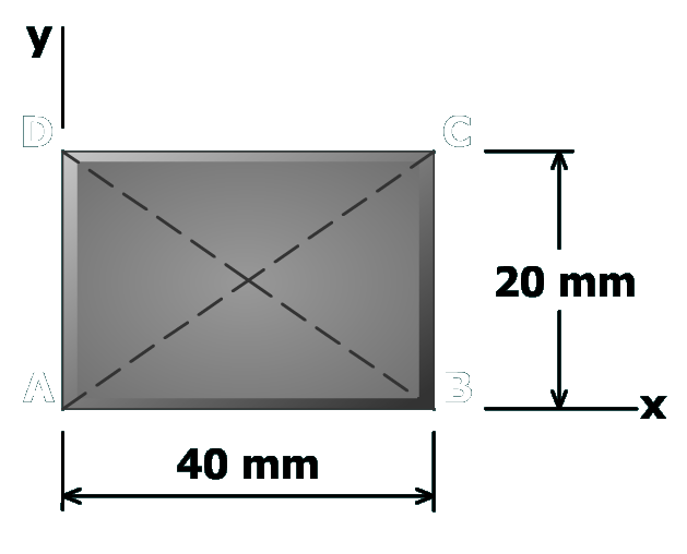 Strain transformation example